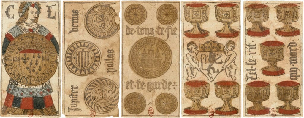 French 16th century cards