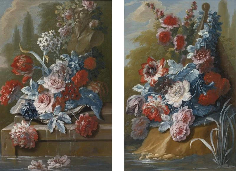 Still Life of Flowers by Mary Moser