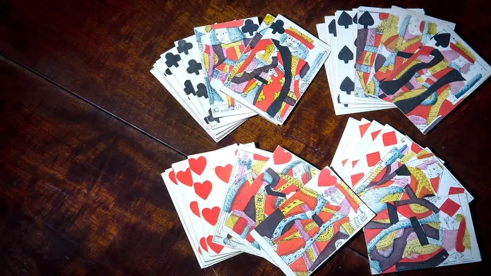 King Charles playing cards