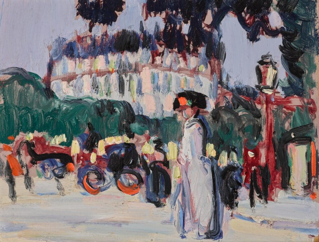 John Fergusson Près de l'Étoile, Paris
