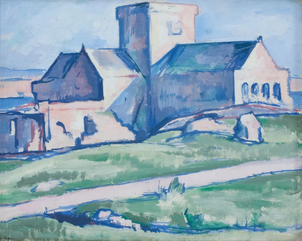 Samuel John Peploe RSA (British, 1871-1935) Iona Abbey