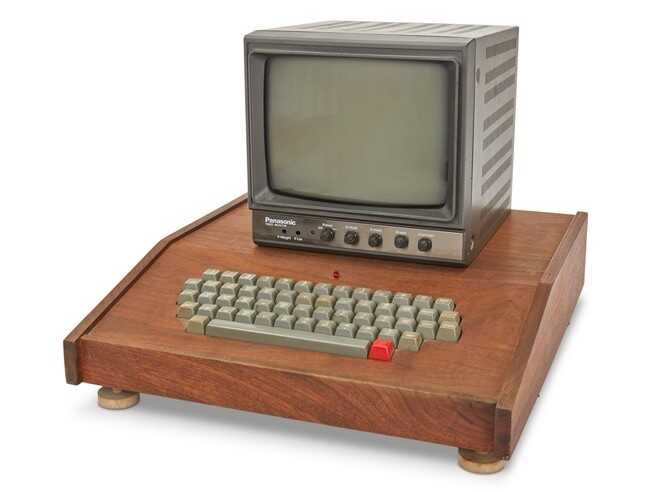 An Apple-1 personal computer 1976 sold for $945,000.